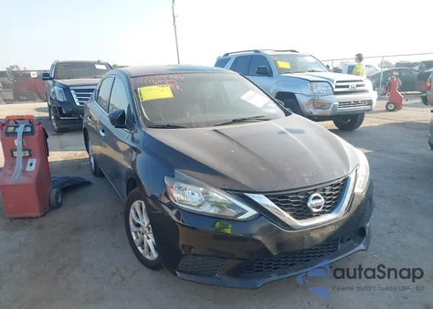 2018 Nissan Sentra Sv из США, поврежденный, VIN 3N1AB7AP6JY205481